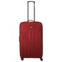 Voir la diapositive 2 : AIRPORT Valise souple polyester rouge 4 roues 65x40x23cm Rail