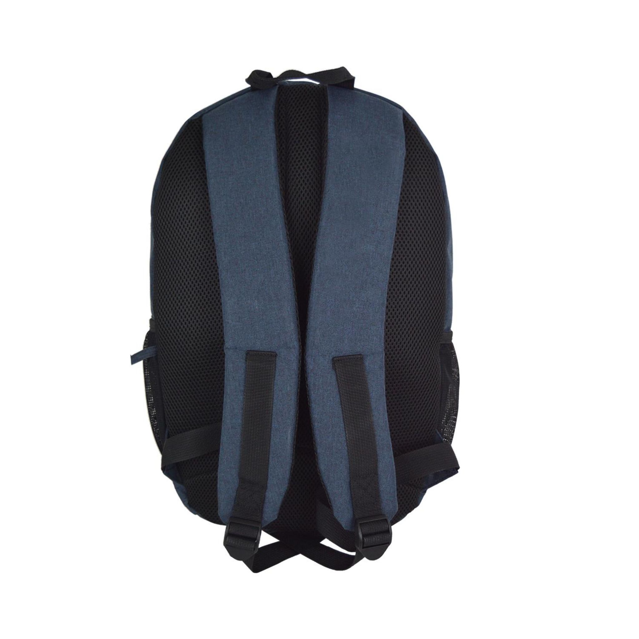 Voir la diapositive 4 : AIRPORT Sac à dos polyester bleu 44,5x29x3cm