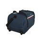 Voir la diapositive 7 : AIRPORT Sac de voyage à roulettes polyester bleu 2 roues 65x33x14cm