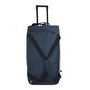 Voir la diapositive 5 : AIRPORT Sac de voyage à roulettes polyester bleu 2 roues 65x33x14cm