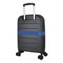 Voir la diapositive 5 : AIRPORT Valise rigide ABS noir 8 roues 71x45x9cm Pliable
