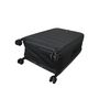 Voir la diapositive 2 : AIRPORT Valise rigide ABS noir 8 roues 71x45x9cm Pliable