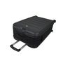 Voir la diapositive 3 : AIRPORT Valise rigide ABS noir 8 roues 71x45x9cm Pliable