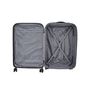Voir la diapositive 10 : AIRPORT Valise rigide ABS noir 8 roues 71x45x9cm Pliable