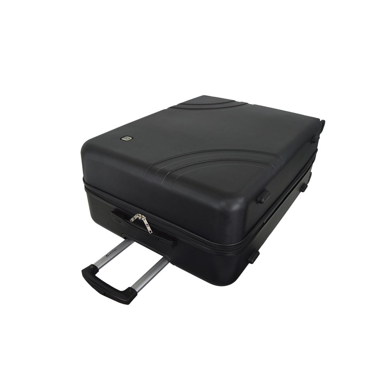 AIRPORT Valise rigide ABS noir 8 roues 76x53x29cm Wave