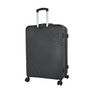 Voir la diapositive 4 : AIRPORT Valise rigide ABS noir 8 roues 76x53x29cm Wave