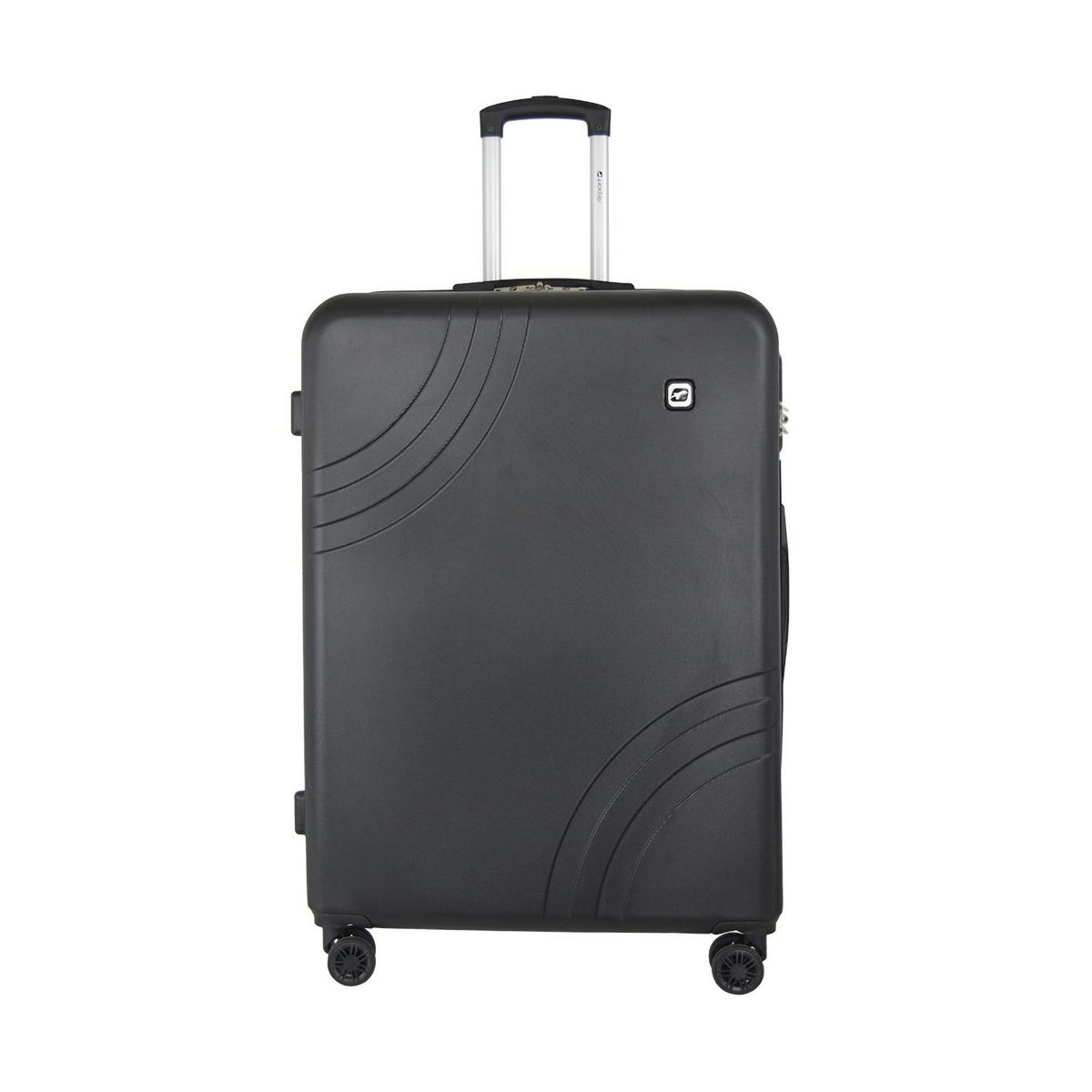 AIRPORT Valise rigide ABS noir 8 roues 76x53x29cm Wave