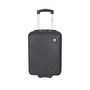 Voir la diapositive 8 : AIRPORT Valise rigide ABS noir 2 roues 45x31x18cm Wave