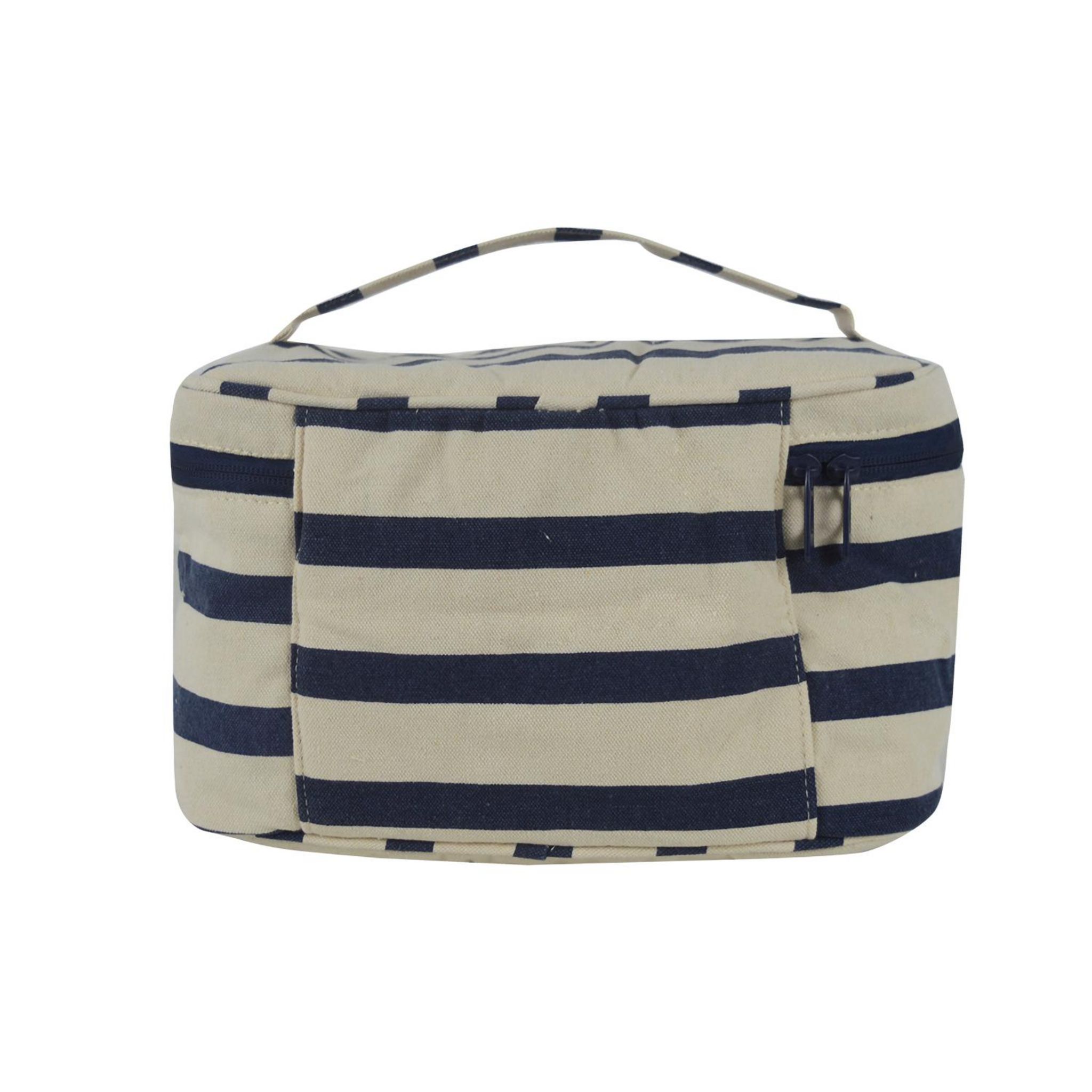 Voir la diapositive 3 : AIRPORT Trousse de toillette coton 26CM