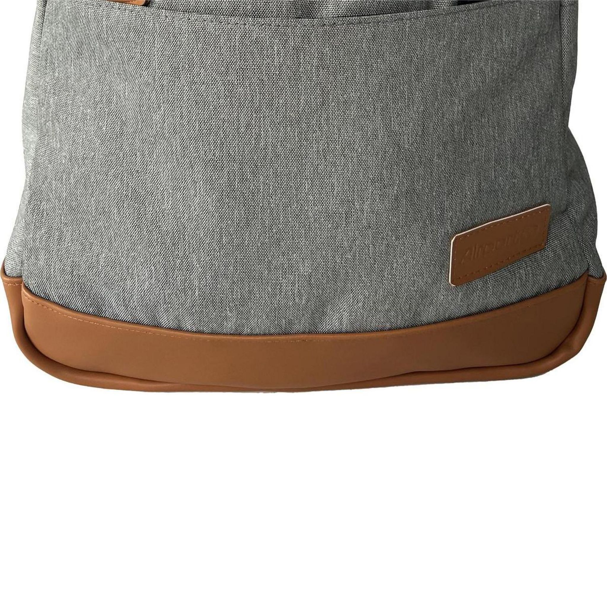 Voir la diapositive 2 : AIRPORT Sac à dos polyester gris 40cm