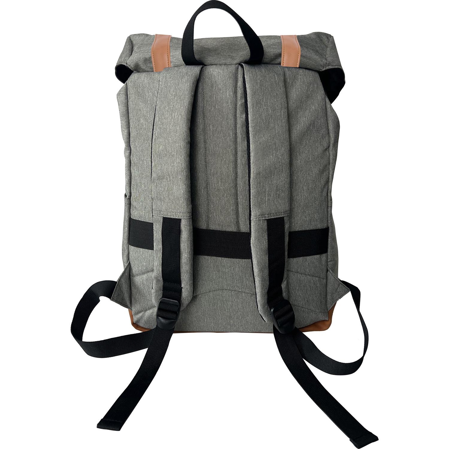 Voir la diapositive 4 : AIRPORT Sac à dos polyester gris 40cm