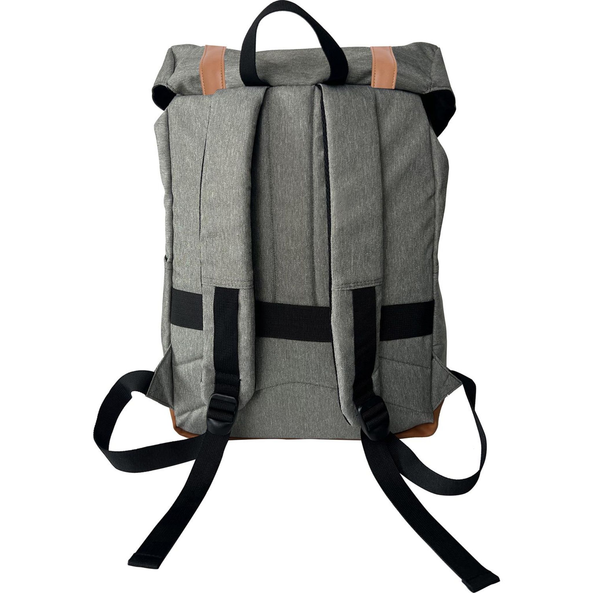 Voir la diapositive 4 : AIRPORT Sac à dos polyester gris 40cm