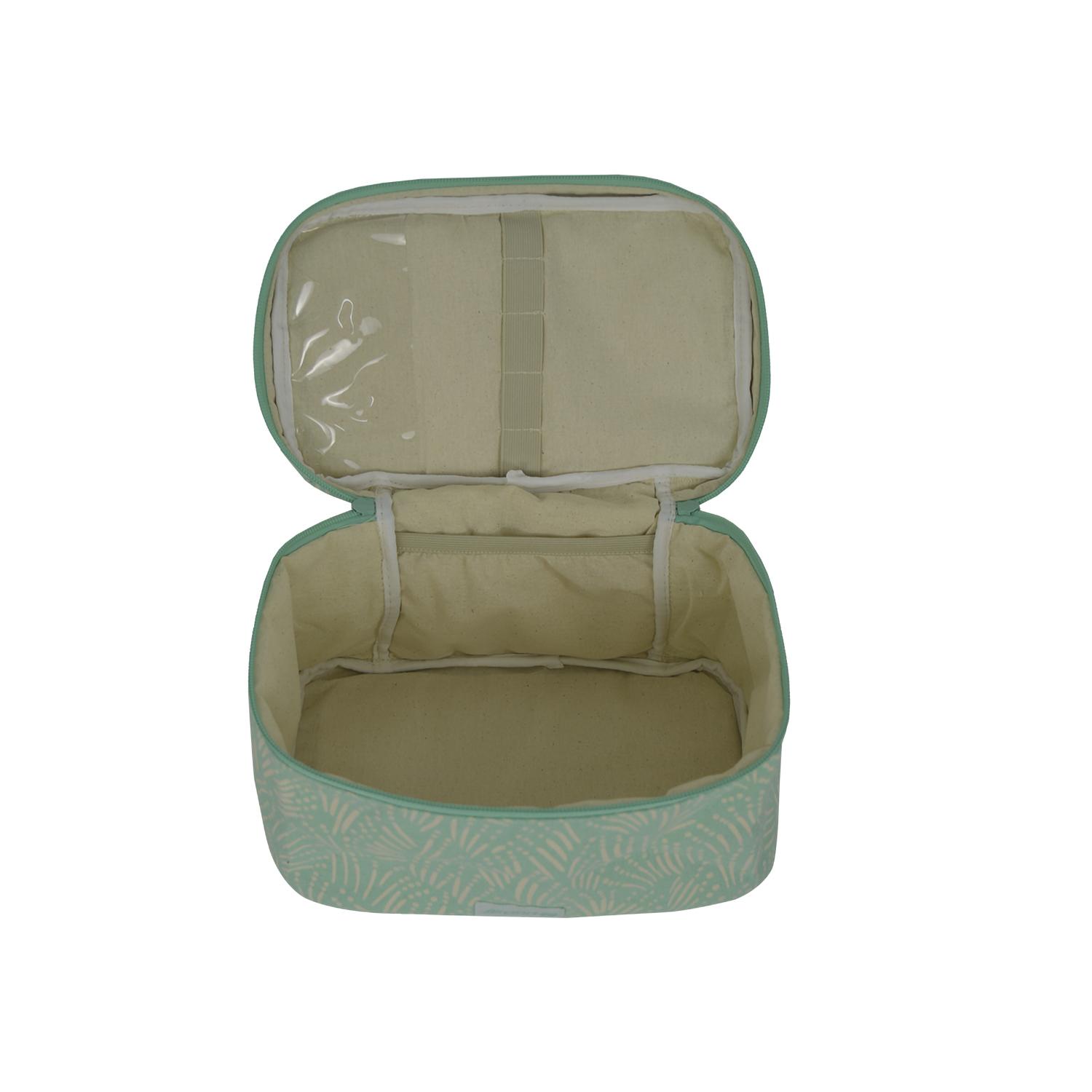 Voir la diapositive 3 : AIRPORT Trousse de toillette coton 26cm