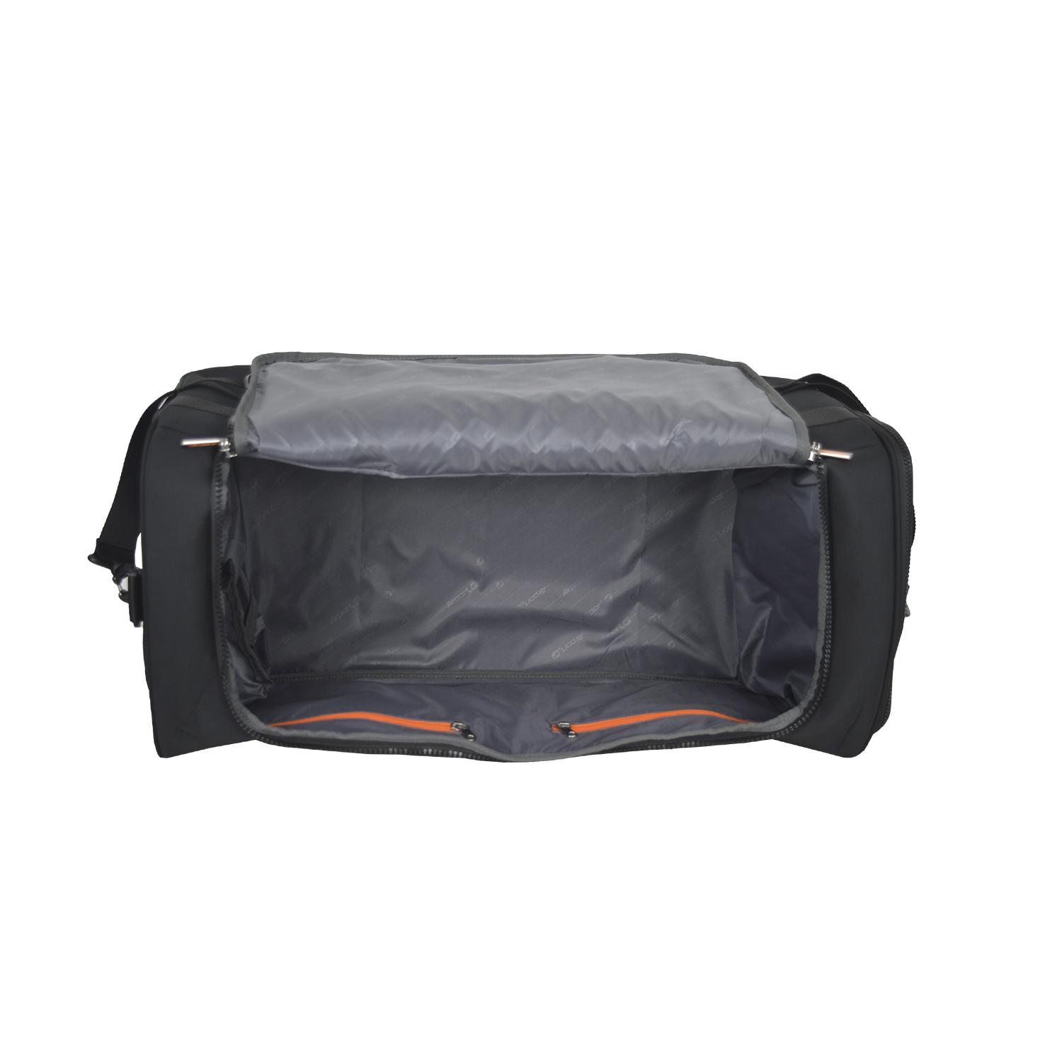 Voir la diapositive 6 : AIRPORT Sac de voyage noir polyester 59cm