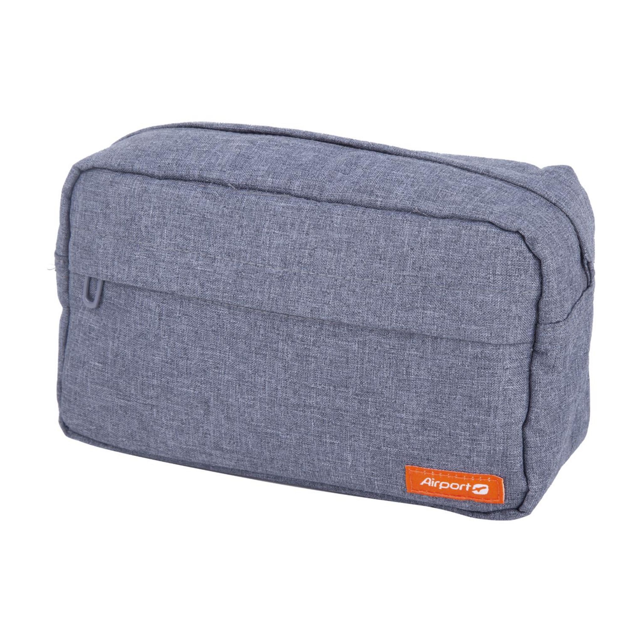 Voir la diapositive 2 : AIRPORT Trousse de toilette grise