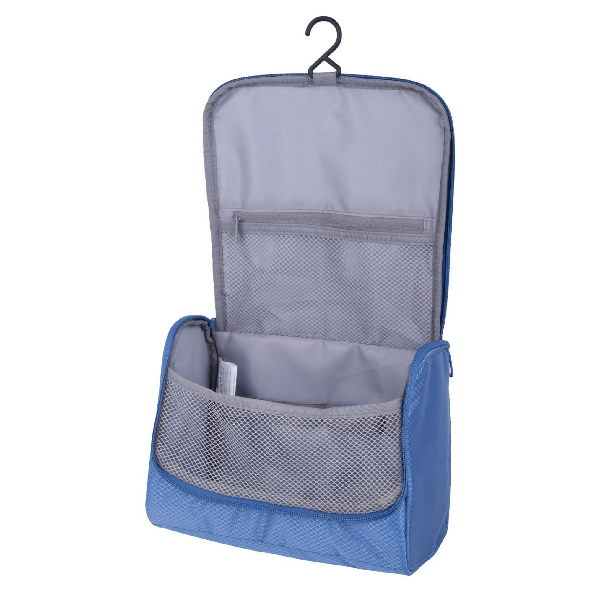 Voir la diapositive 2 : AIRPORT Trousse de toilette bleue