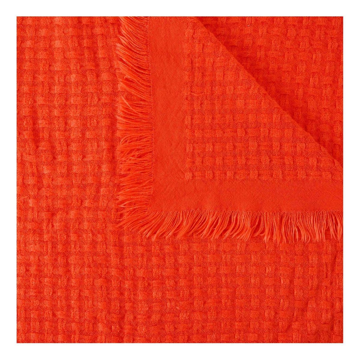 ACTUEL Plaid tissé effet gaufré 200 g /m²