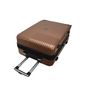 Voir la diapositive 7 : AIRPORT Valise rigide extensible ABS marron - 8 roues - 75x50x30cm - Zen