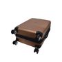 Voir la diapositive 3 : AIRPORT Valise rigide extensible ABS marron - 8 roues - 75x50x30cm - Zen