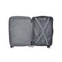 Voir la diapositive 6 : AIRPORT Valise rigide extensible ABS marron - 8 roues - 75x50x30cm - Zen