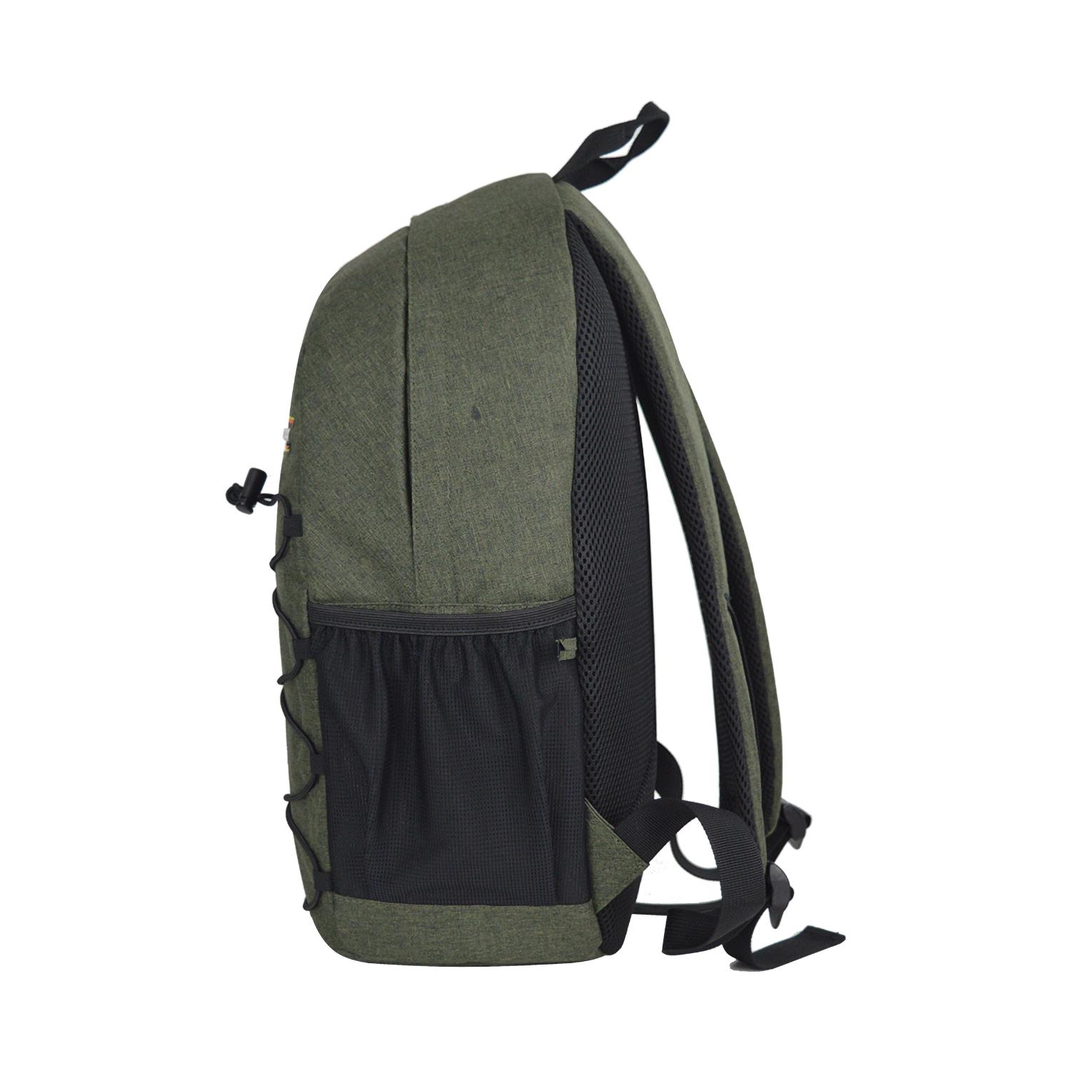 Voir la diapositive 5 : AIRPORT Sac à dos polyester kaki 44,5x29x3cm