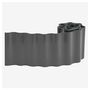 Voir la diapositive 2 : GARDENSTAR Bordure de jardin flexible 9 m x 15 cm PP - Gris
