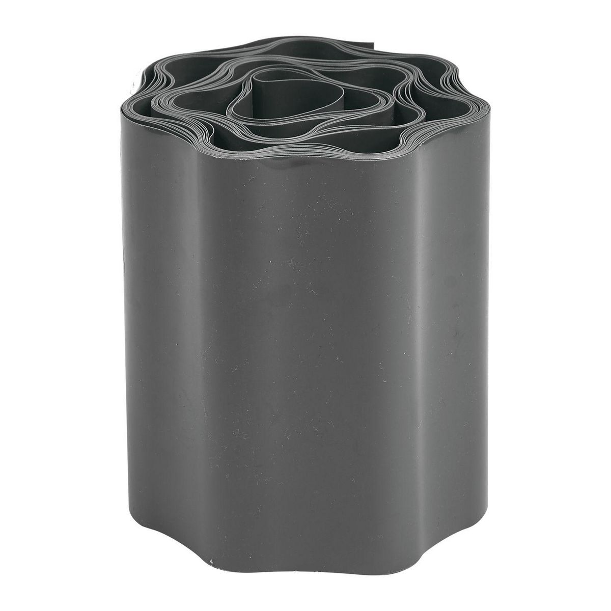 GARDENSTAR Bordure de jardin flexible 9 m x 15 cm PP - Gris