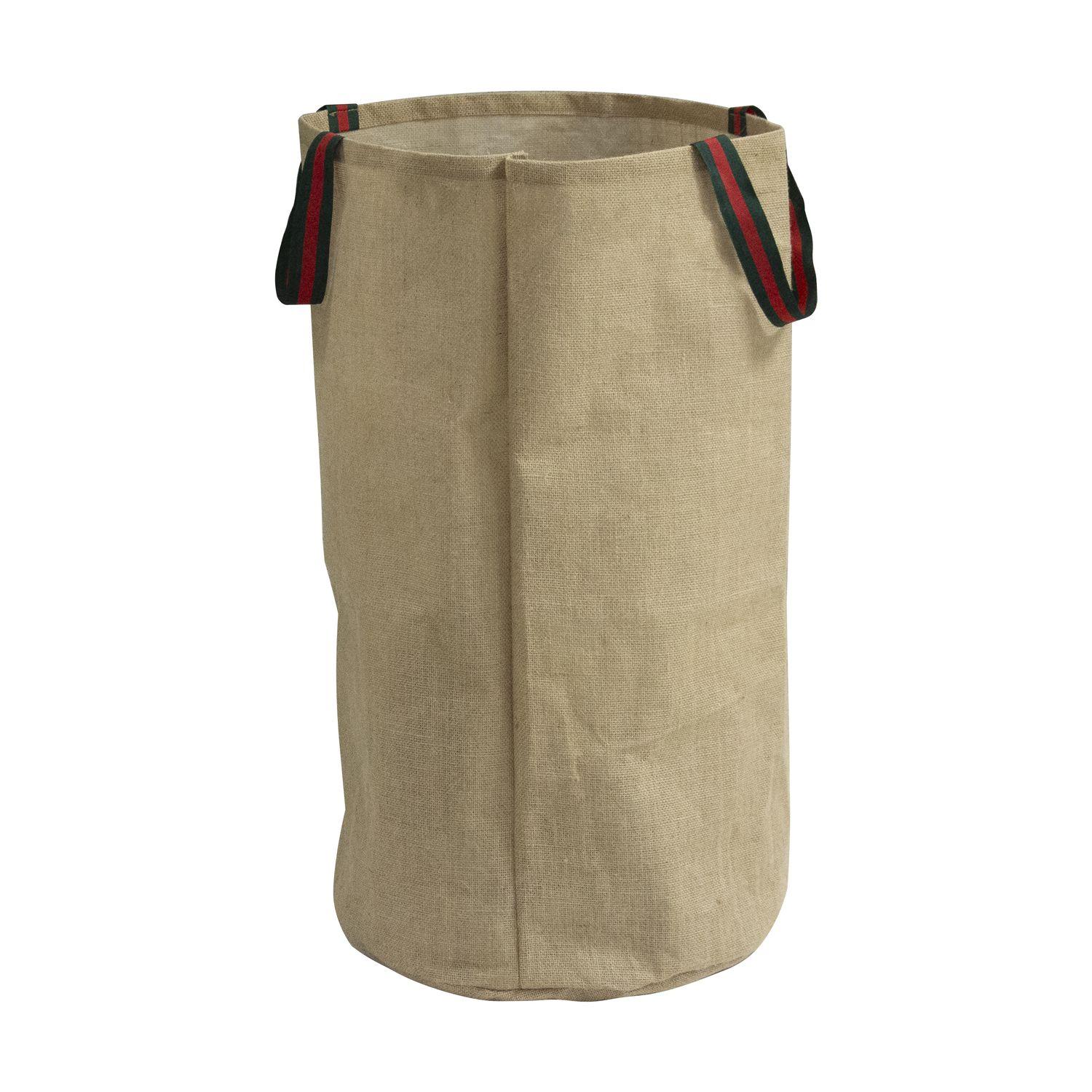 Voir la diapositive 2 : GARDENSTAR Sac de jardin en jute 2 poignées 125 L