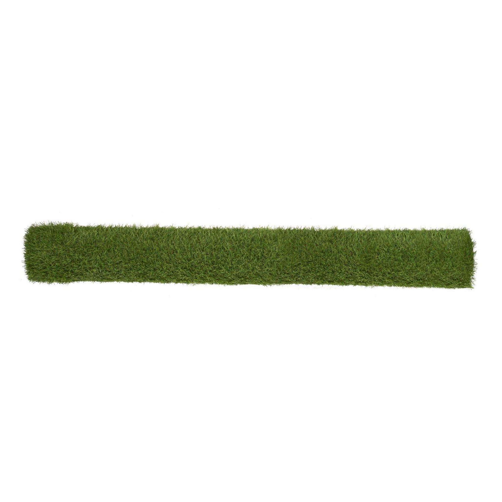 Voir la diapositive 3 : GARDENSTAR Gazon artificiel 3x1 m H20 mm en polypropylène - Vert