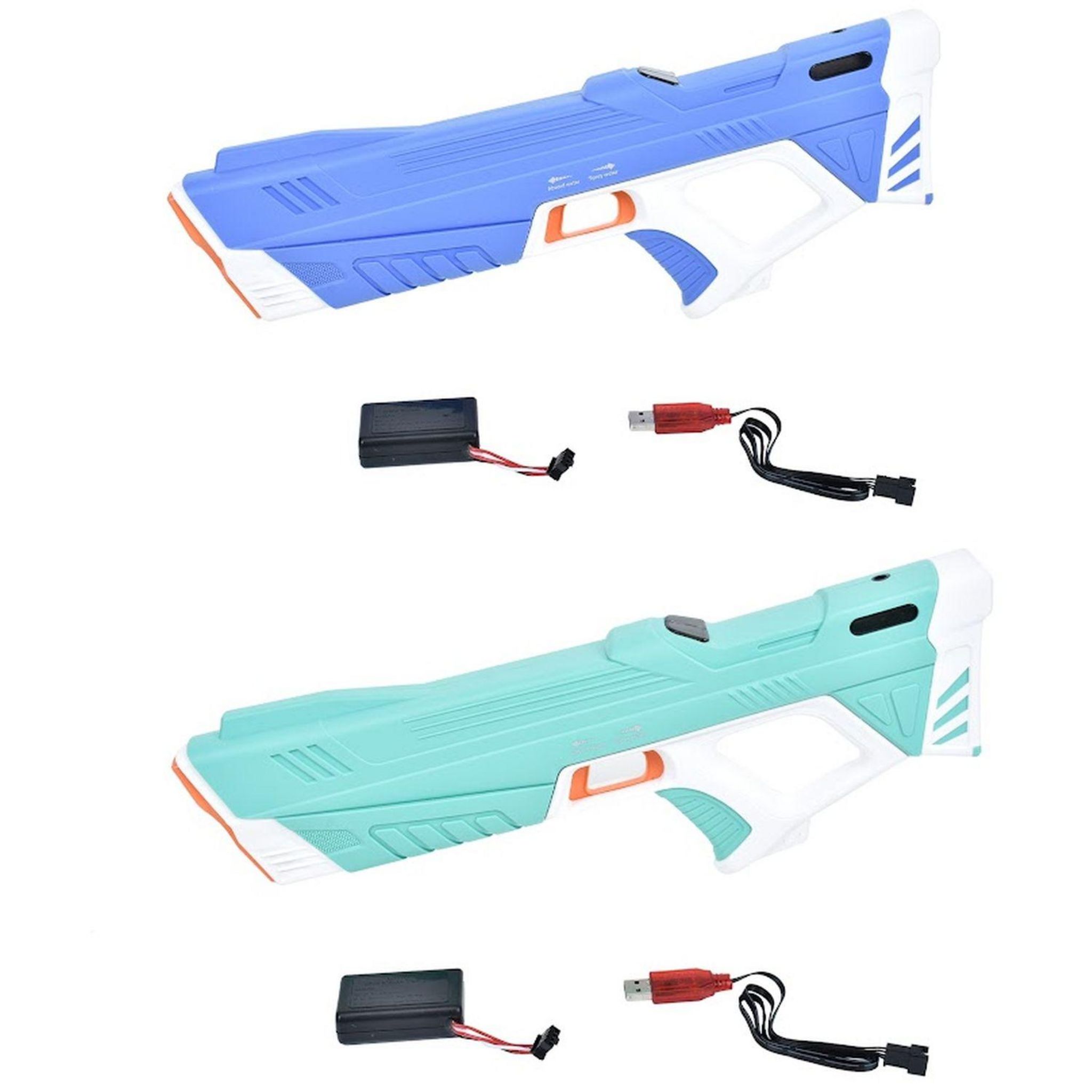 Voir la diapositive 2 : ONE TWO FUN Pistolet à eau électrique