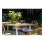Voir la diapositive 2 : JARDILINE Lot de 2 chaises de jardin - Résine tressée - Beige - FLORES