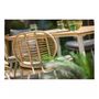 Voir la diapositive 3 : JARDILINE Lot de 2 chaises de jardin - Résine tressée - Beige - FLORES