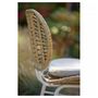 Voir la diapositive 5 : JARDILINE Lot de 2 chaises de jardin - Résine tressée - Beige - FLORES