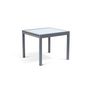 Voir la diapositive 1 : INKAZEN Table de jardin extensible - 6/8 places - Verre trempé - Gris