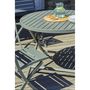 Voir la diapositive 4 : DCB GARDEN Table de jardin ronde pliante - 4/6 places - Aluminium - Kaki - MARIUS