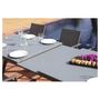 Voir la diapositive 2 : TERRIA Table de jardin noisette 220/340 x 110 cm NOISETTE - Gris