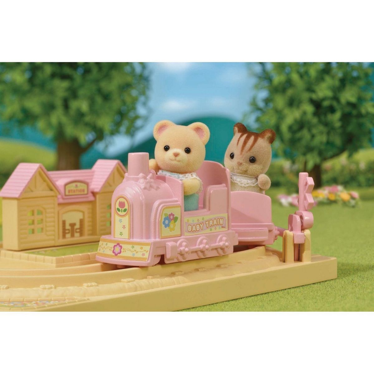 EPOCH D'ENFANCE Le Train Tchou Tchou des bébés Sylvanian Families