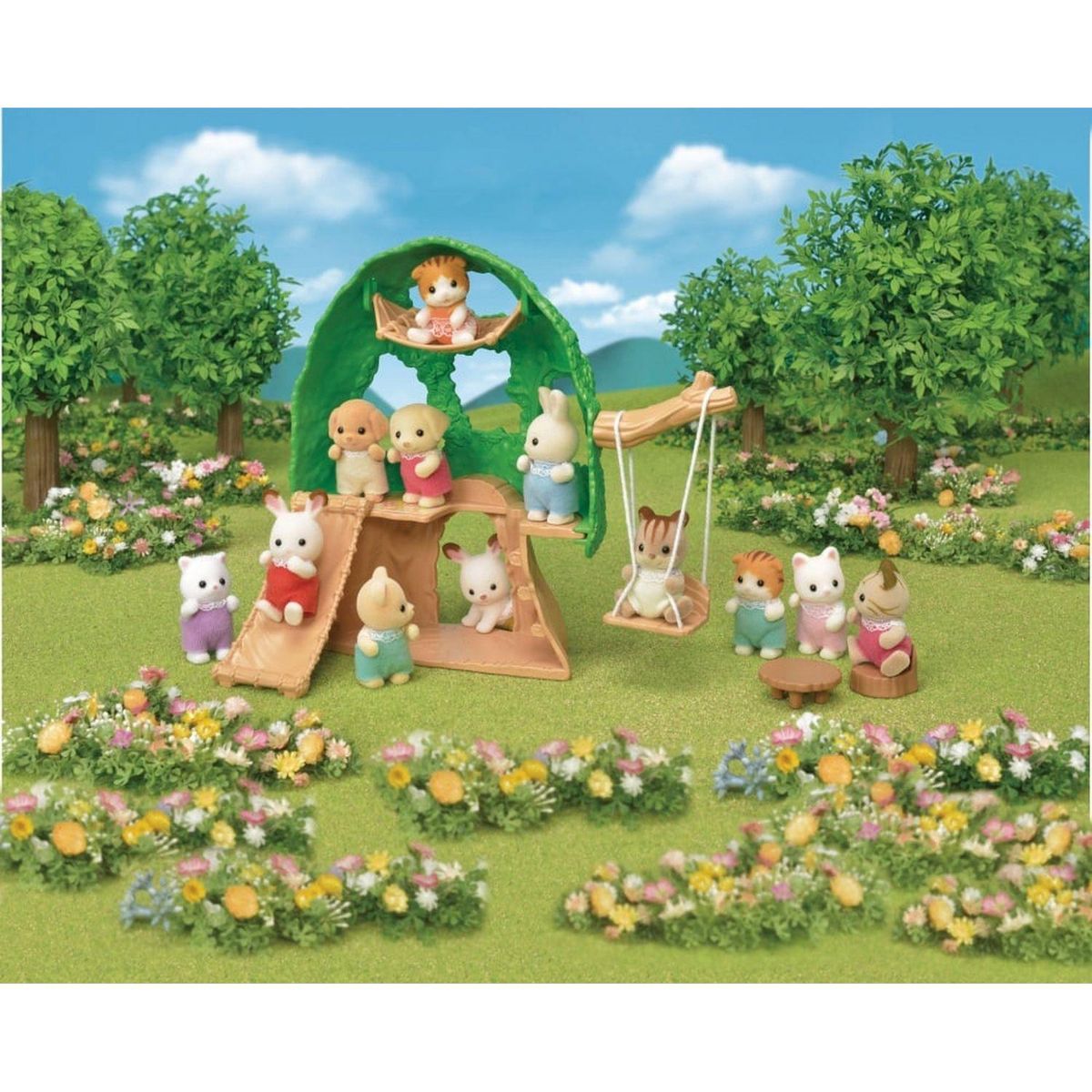 EPOCH D'ENFANCE Le Train Tchou Tchou des bébés Sylvanian Families