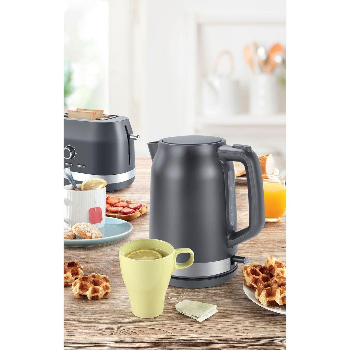 QILIVE Bouilloire électrique Q.5804 - Gris