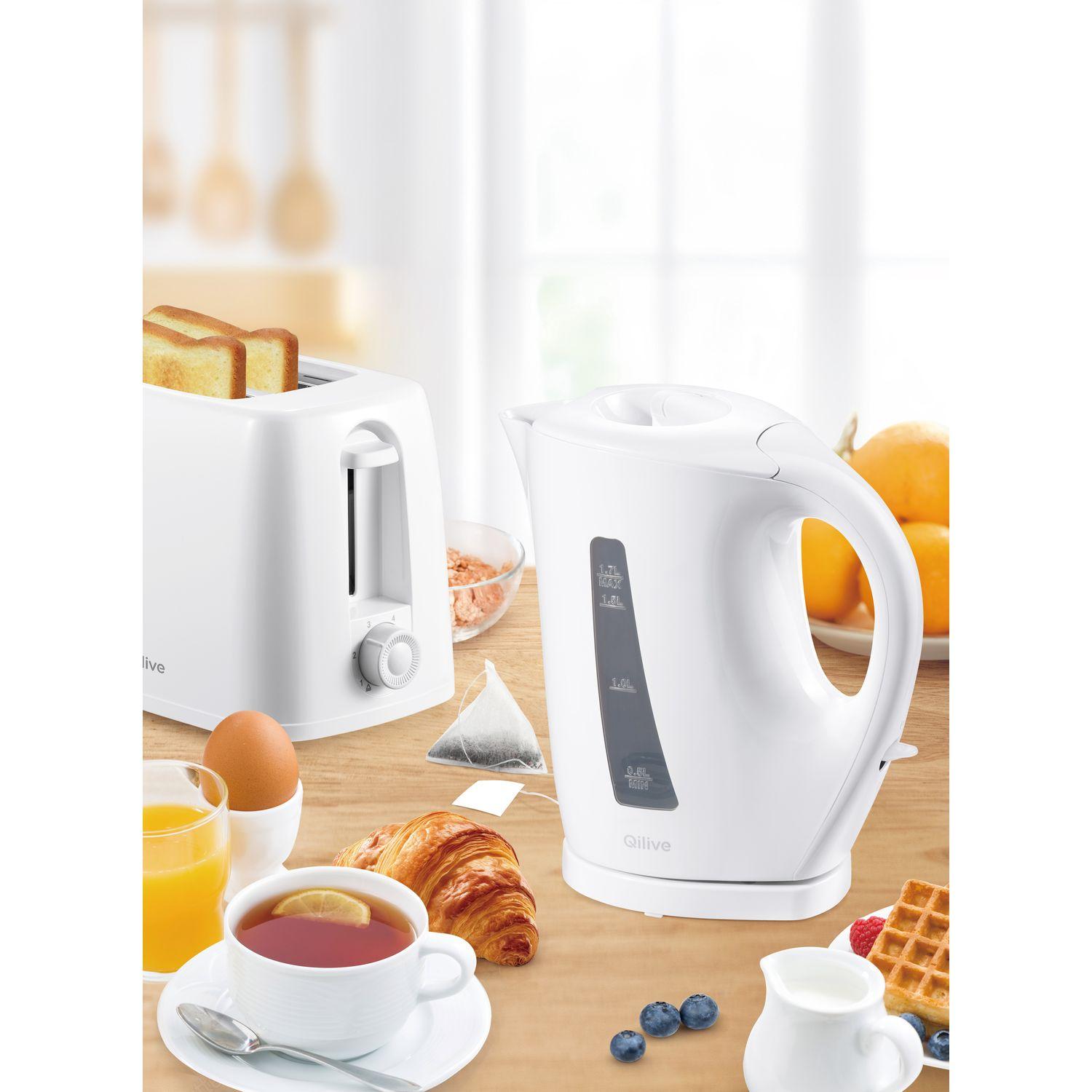 Voir la diapositive 2 : QILIVE Bouilloire électrique Q.5436 - Blanc