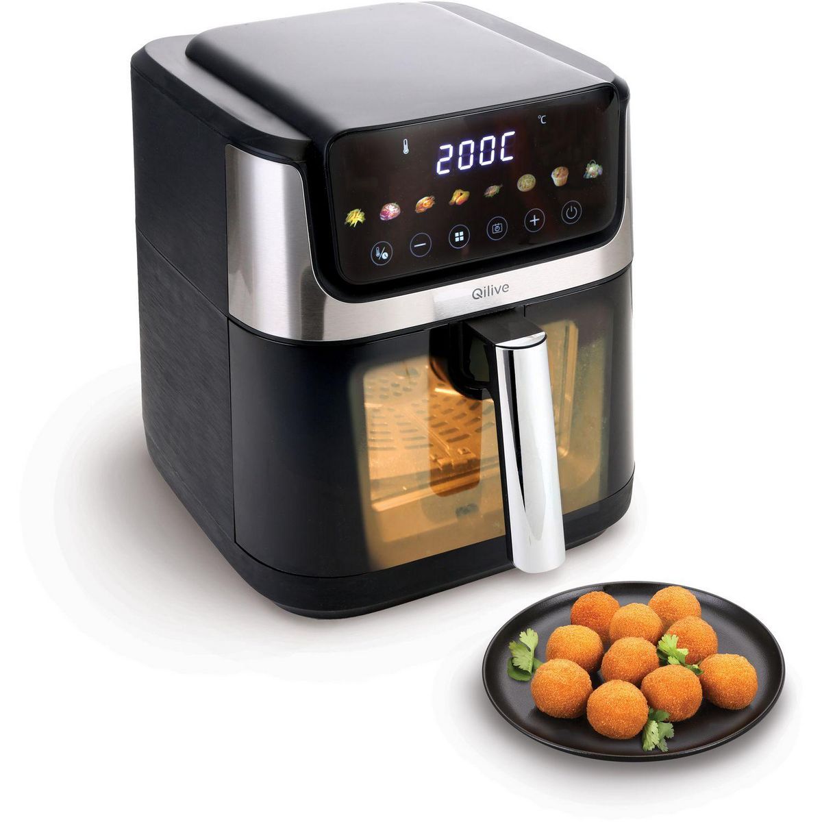QILIVE Friteuse sans huile à air chaud Q.5560 - Noir