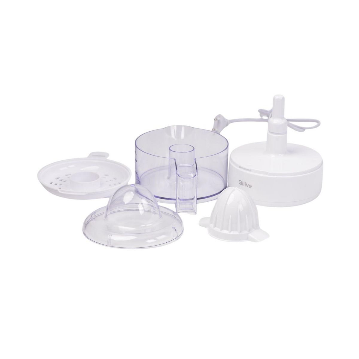 QILIVE Presse-agrumes électrique Q.5445 - Blanc