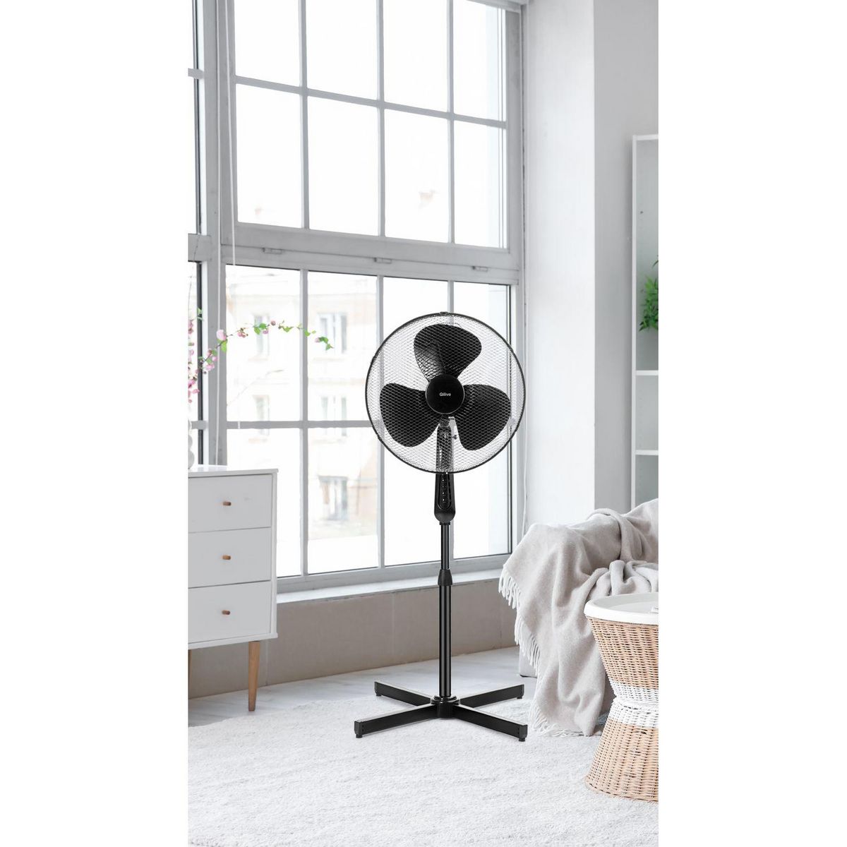 QILIVE Ventilateur Q.6846 - Noir