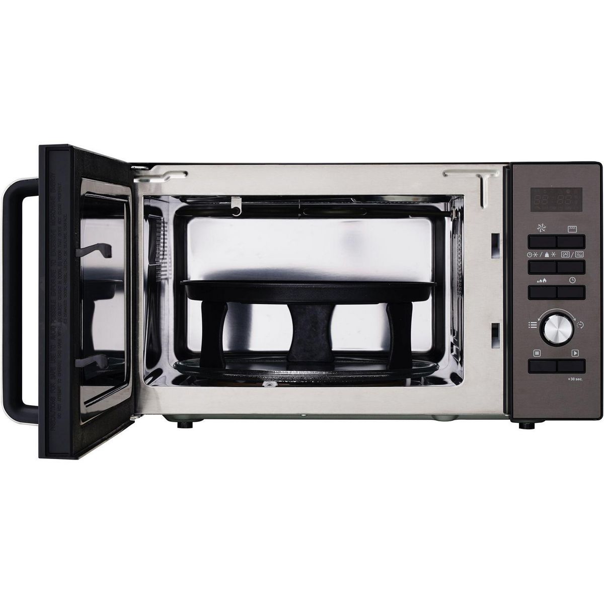 QILIVE Micro-ondes multifonction Q.6429 - 1400 W - Capacité 30 L - Noir