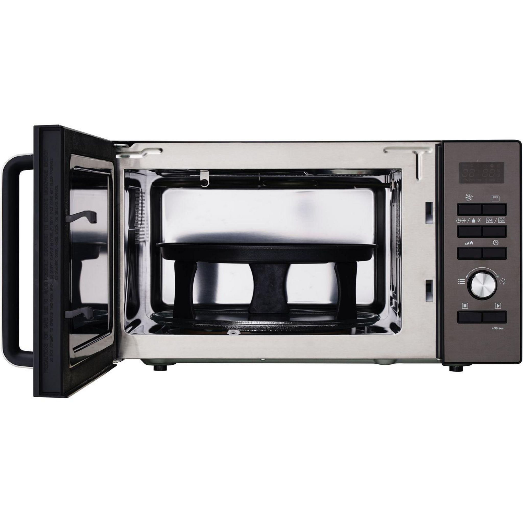 Voir la diapositive 3 : QILIVE Micro-ondes multifonction Q.6429 - 1400 W - Capacité 30 L - Noir