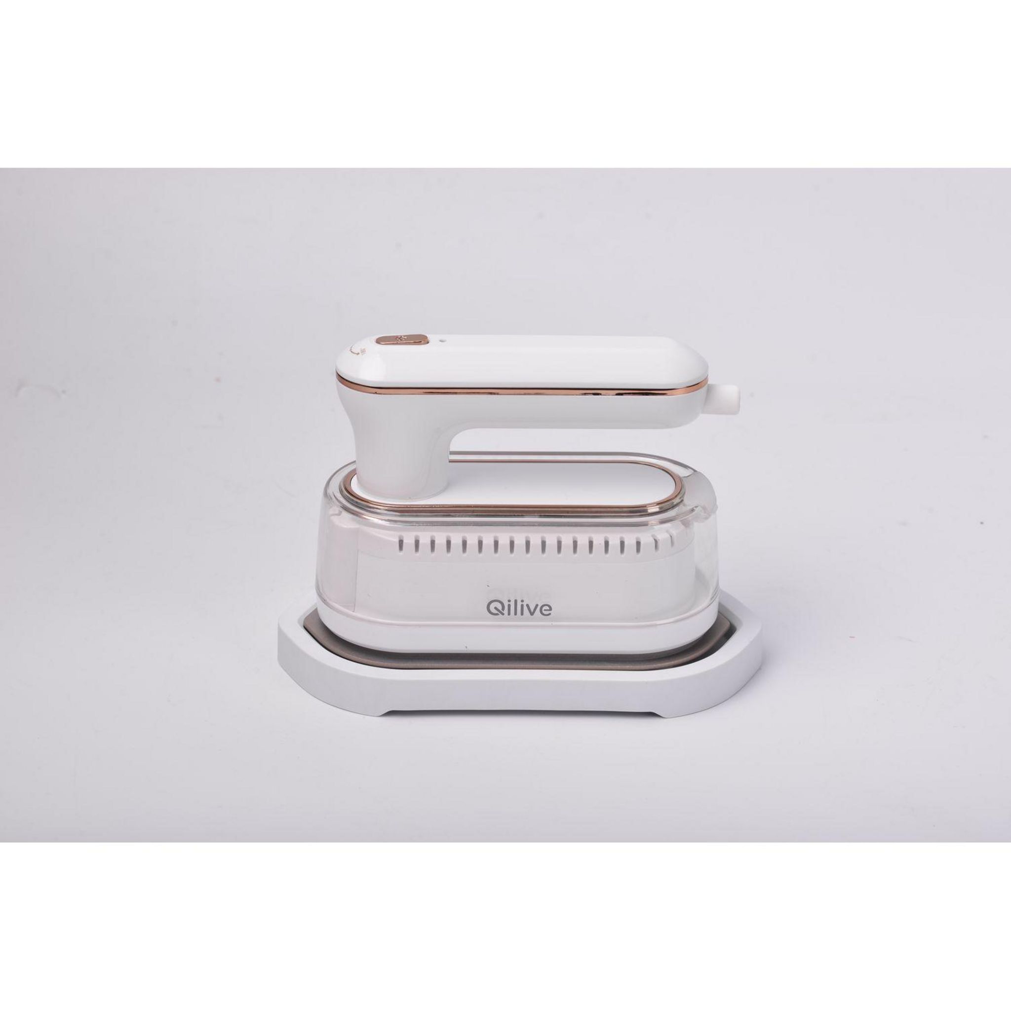 Voir la diapositive 3 : QILIVE mini fer à repasser & défroisseur 2en1 Q.5269 - Blanc
