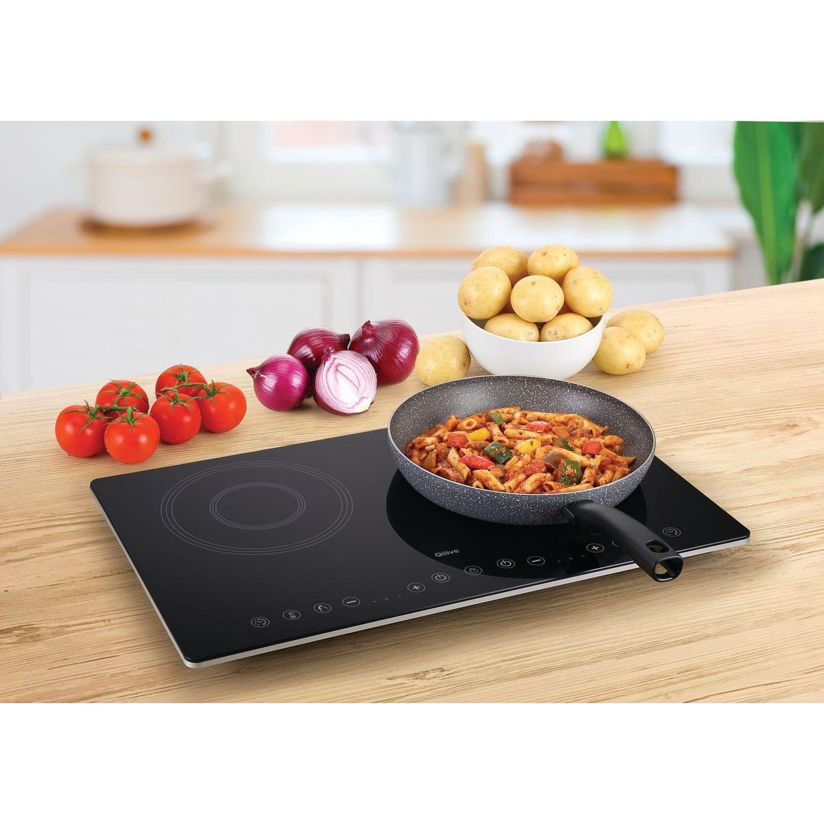 QILIVE Plaque à induction double Q.6690 - Noir