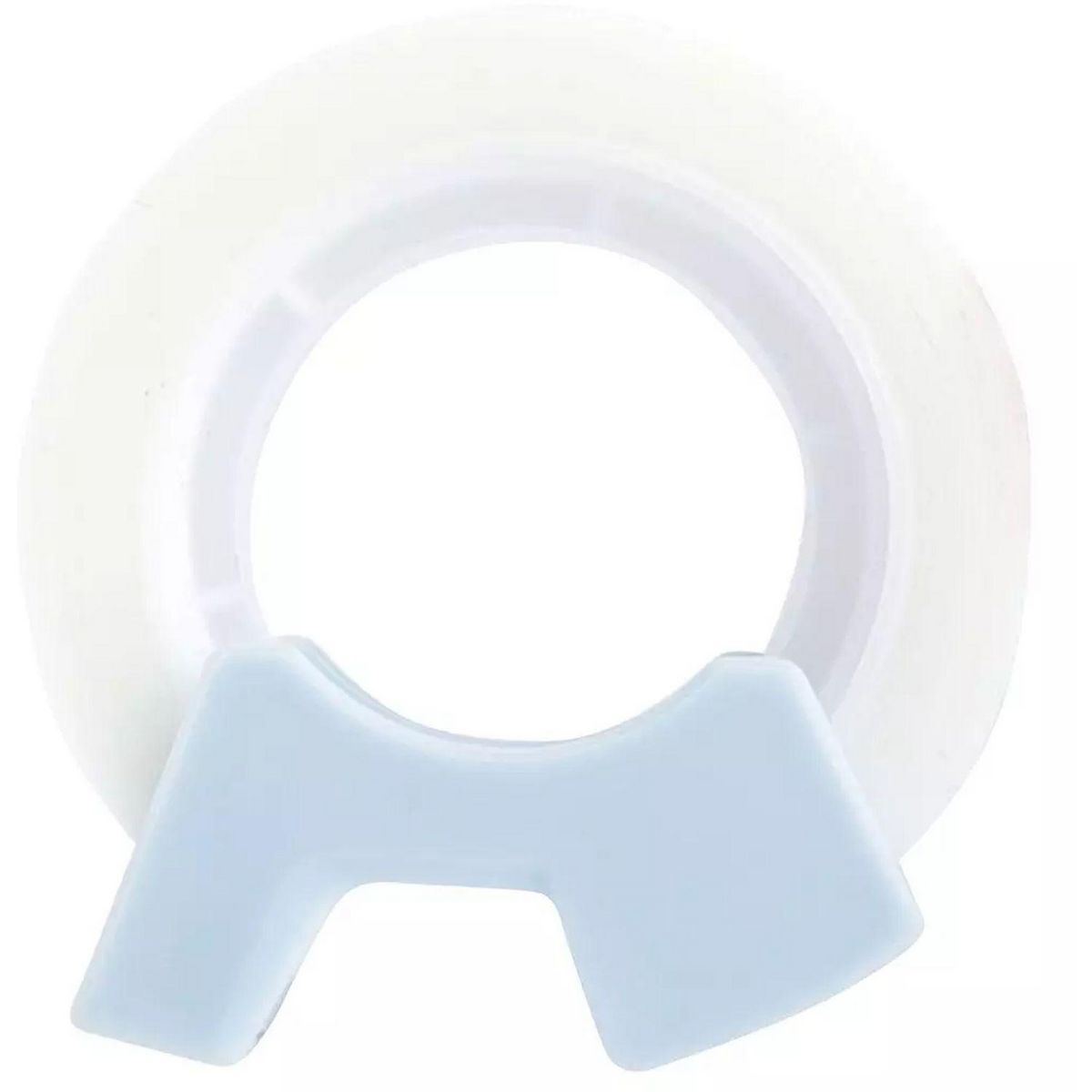 AUCHAN Lot de 2 rouleaux adhésifs invisibles avec dévidoir 18,2m x 12mm