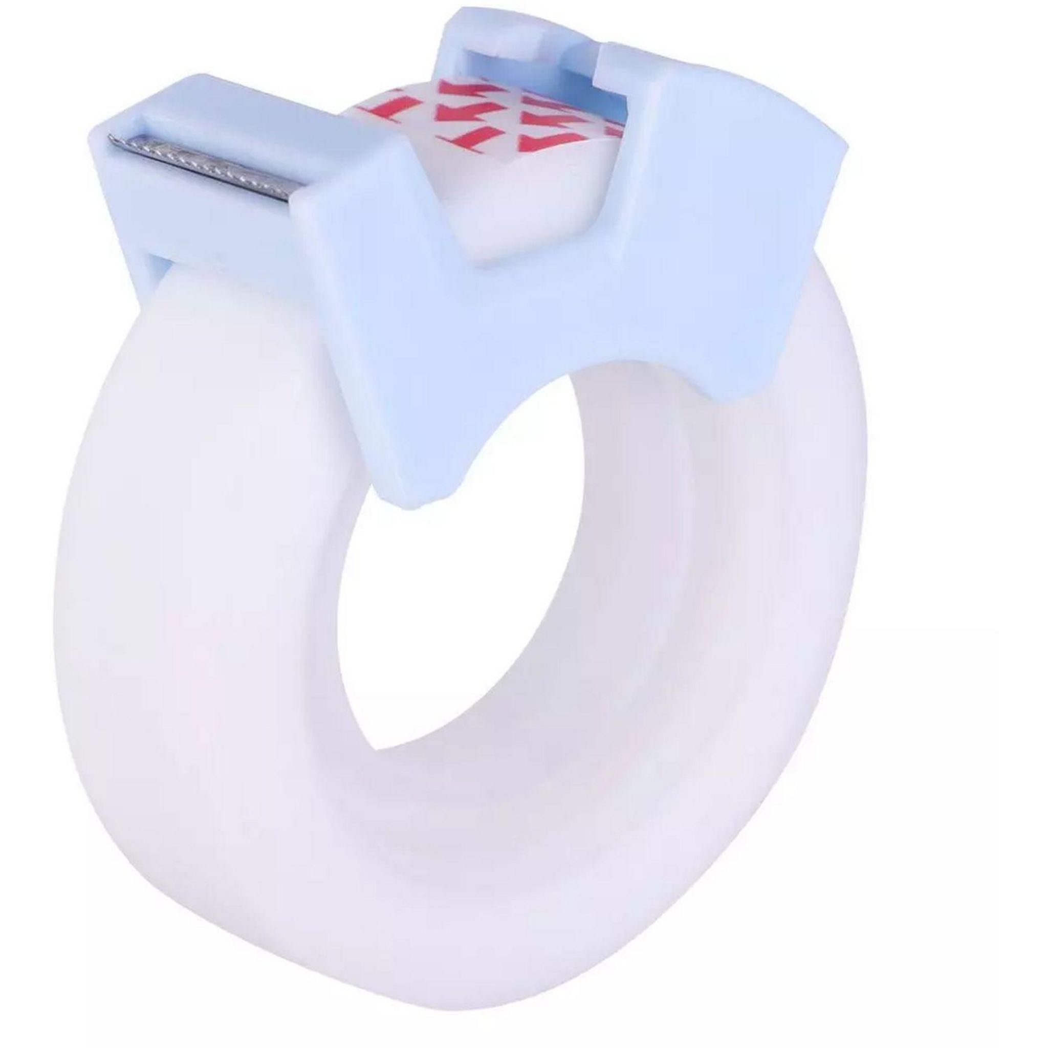 Voir la diapositive 2 : AUCHAN Lot de 2 rouleaux adhésifs invisibles avec dévidoir 18,2m x 12mm