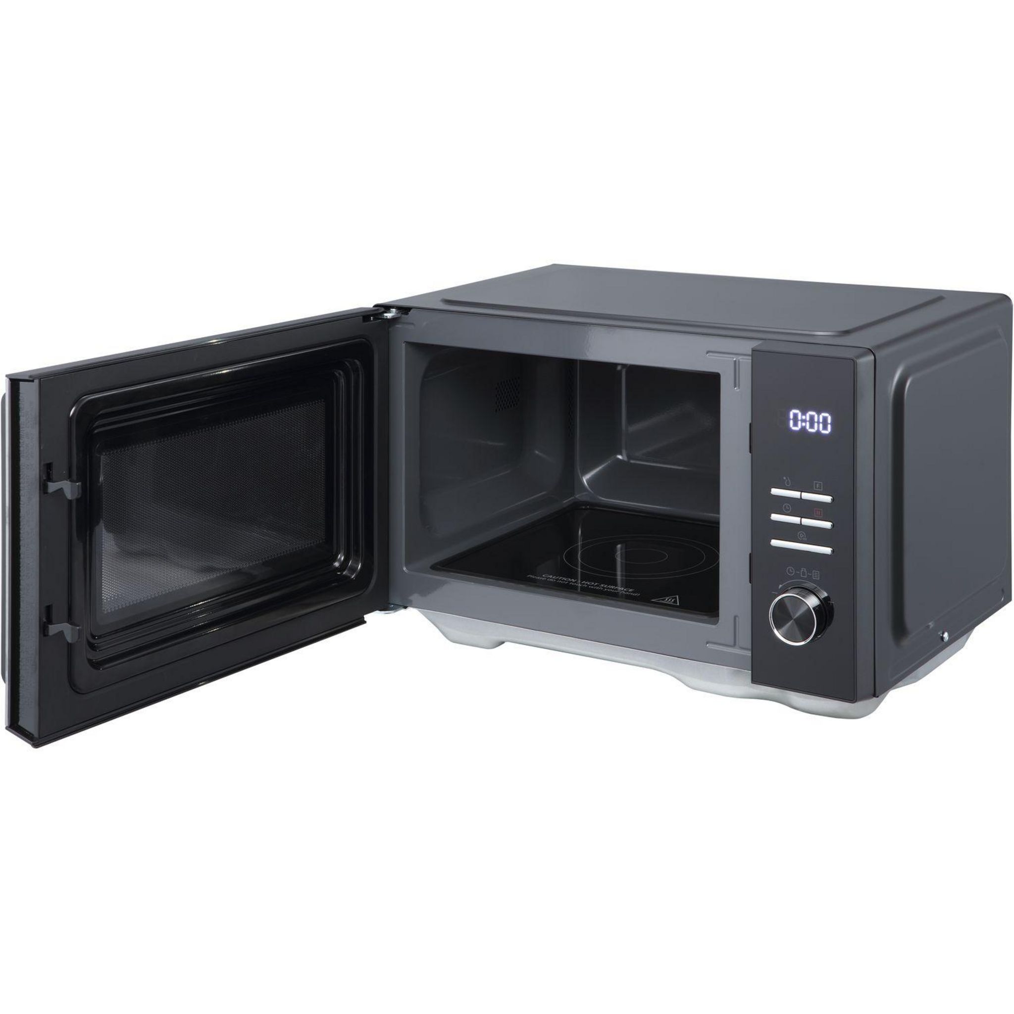 Voir la diapositive 2 : QILIVE Four à micro-ondes Q.6427 - 1200 W - Capacité 25 L - Gris